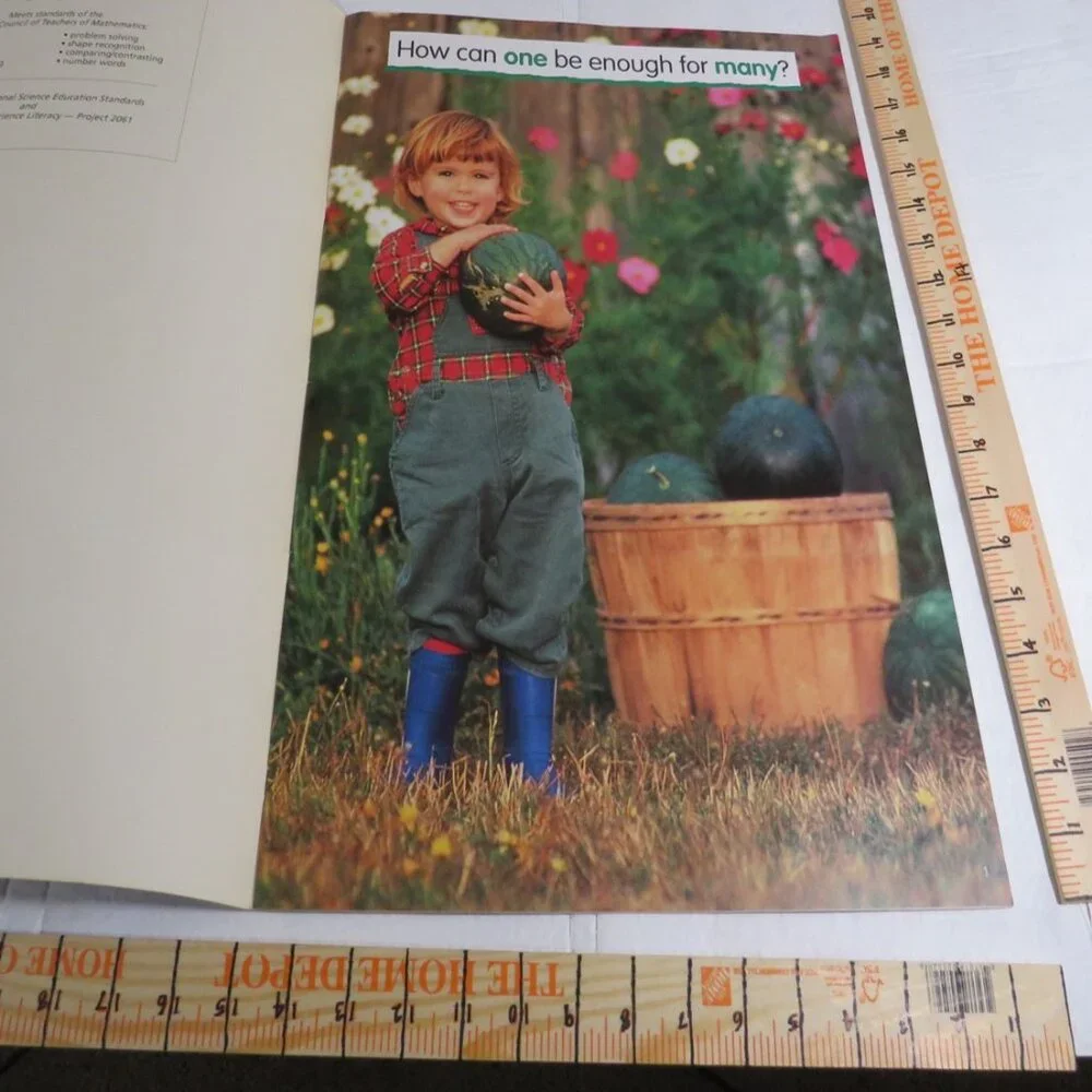 Parts of a Whole BIG BOOK (almost 2 feet tall) with teacher pages CLASSROOM